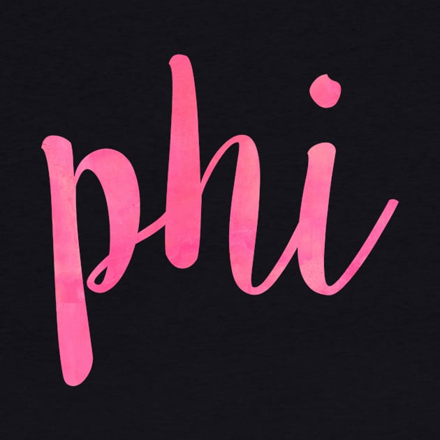 Pink Phi by lolosenese